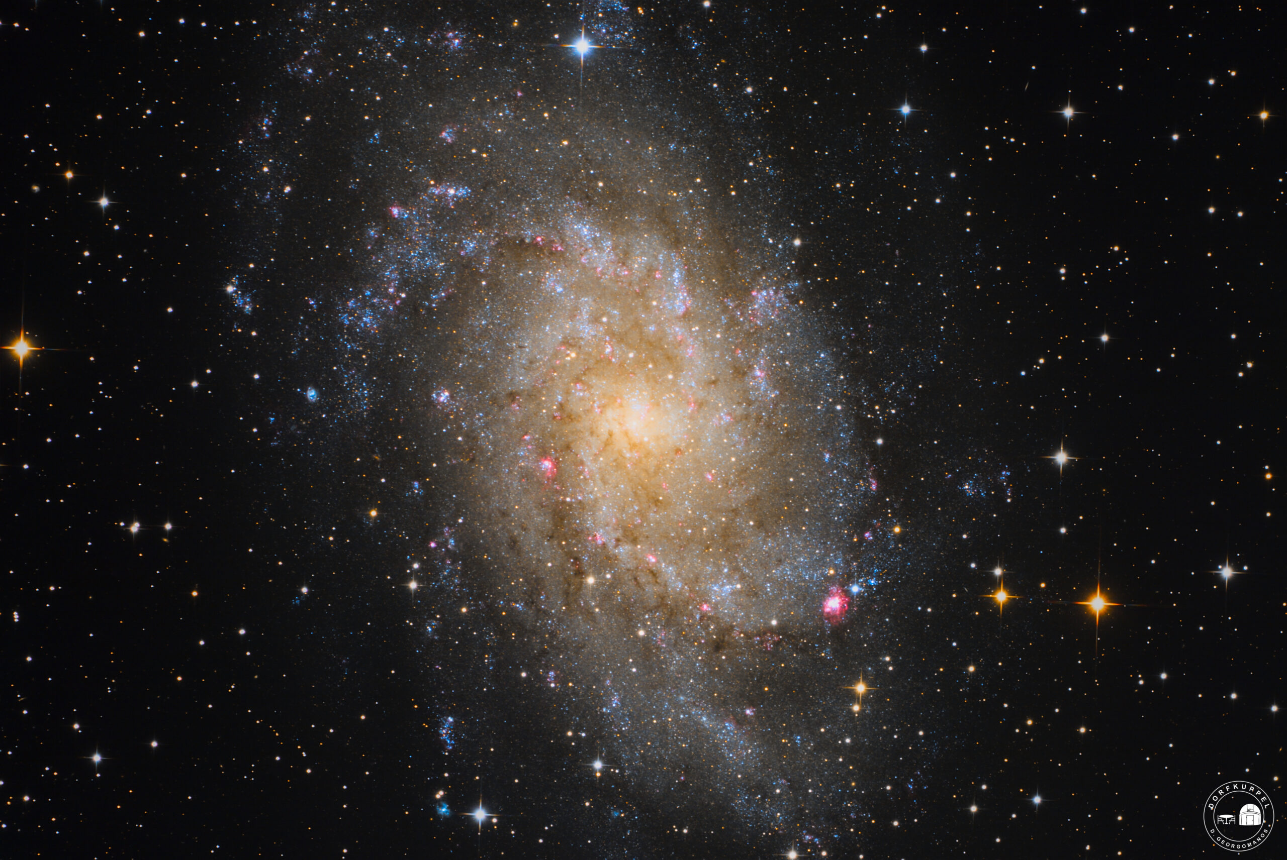 M 33 – First Light mit dem TS N-AG10