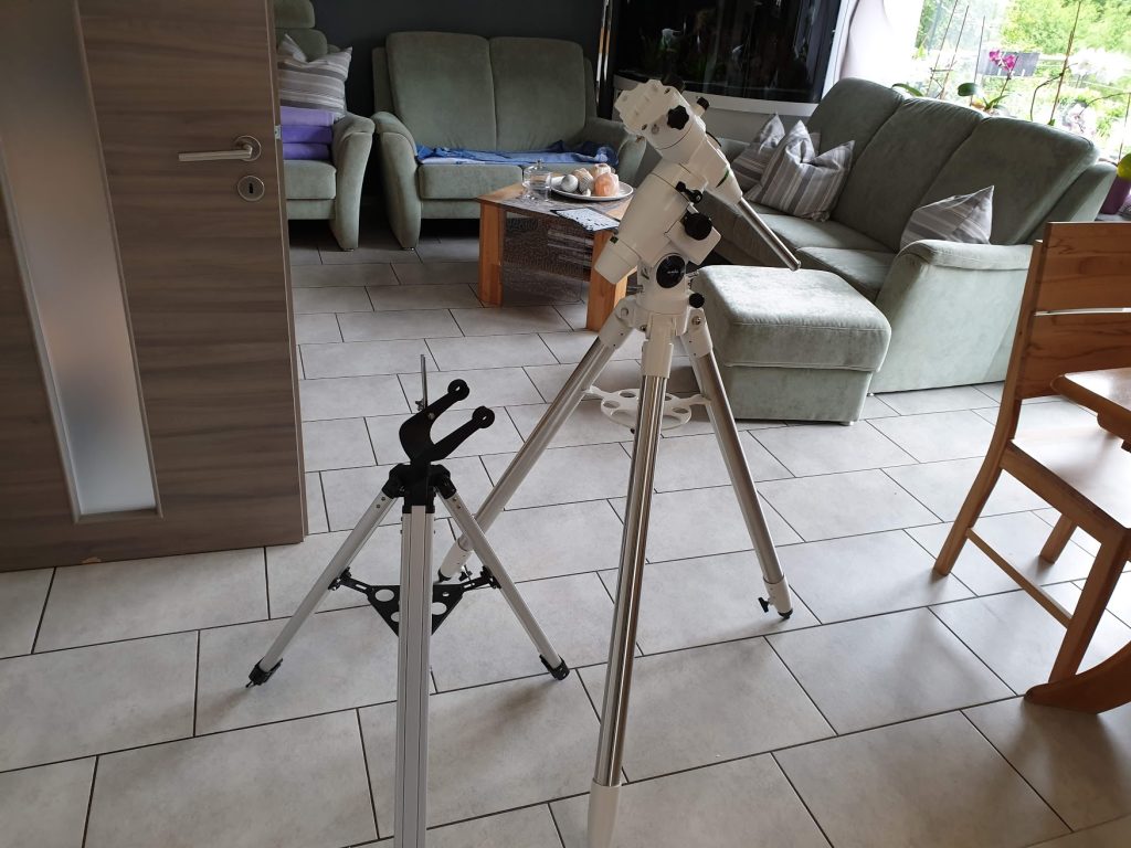 Gedanken über das richtige Teleskop für meine Skywatcher (N)EQ-5 und warum ein N 200/1000 eine schlechte Wahl ist.